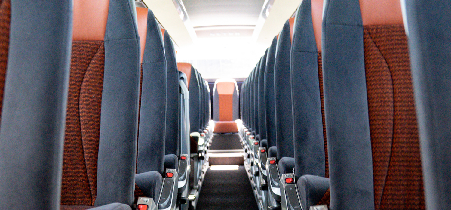 Sitzkomfort im Dubova Reisebus