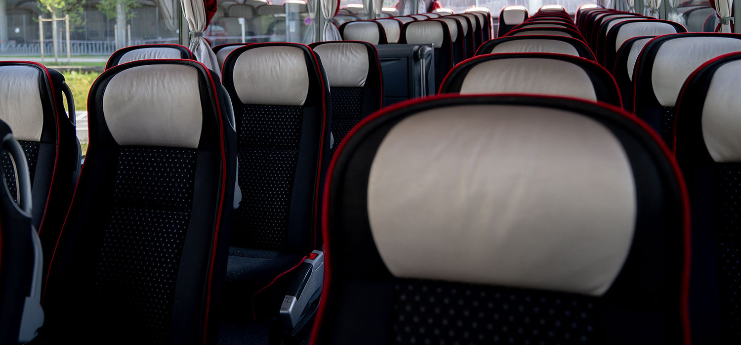 Sitzkomfort im Dubova Reisebus